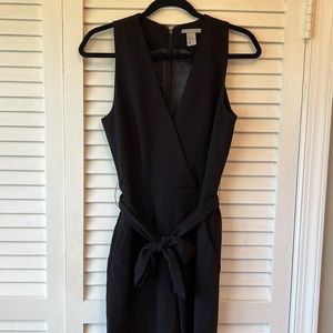 H&M Black Tuxedo Jumpsuit